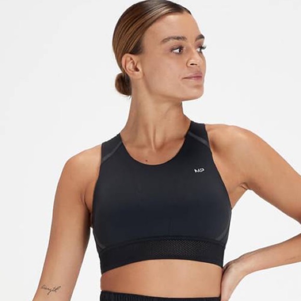 MP Women's Velocity Ultra Reflective Sports Bra - Black